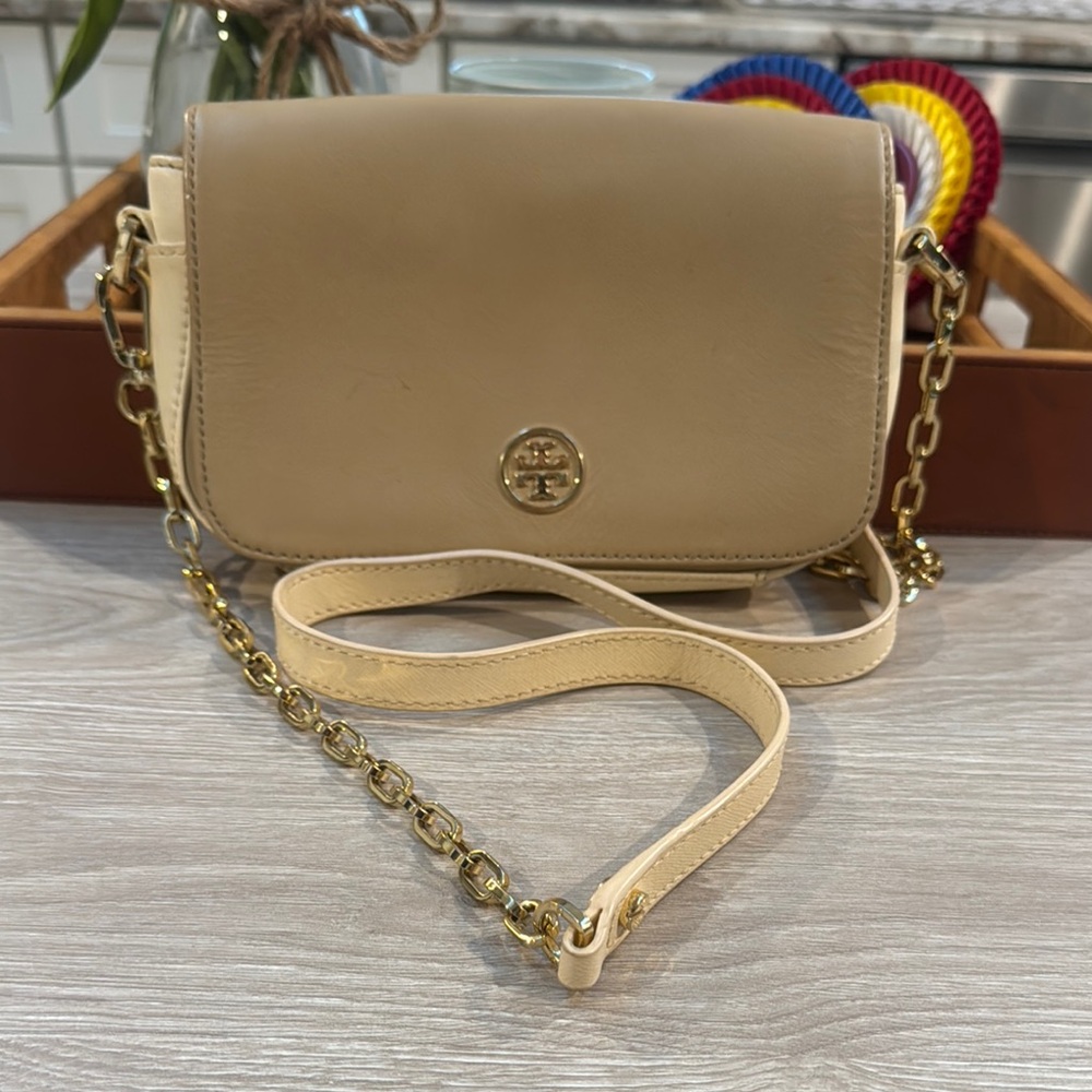 Tory Burch Tan Crossbody Bag